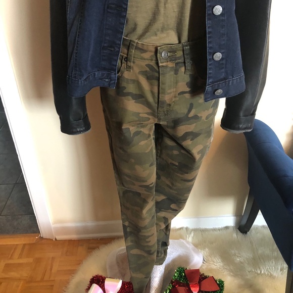 GAP army denim leggings - Picture 7 of 12
